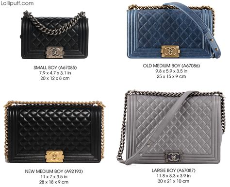 chanel le boy size compare|chanel le boy price.